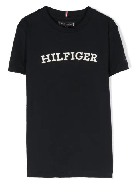 Tommy Hilfiger Junior logo-print cotton T-shirt