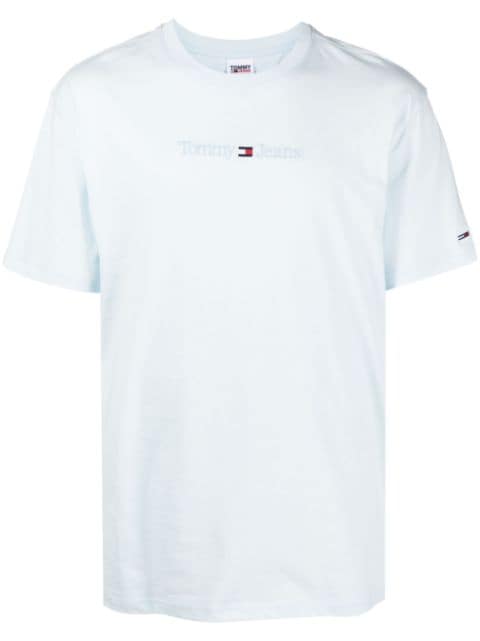 Tommy Jeans playera con logo bordado