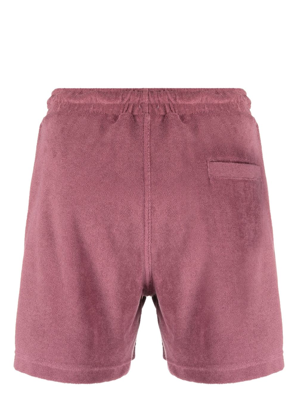 OAS Company terry cotton track shorts - Roze