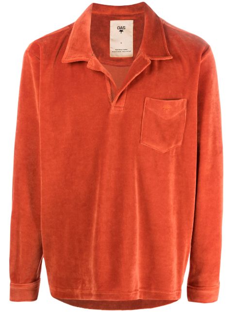 OAS Company Velour long-sleeve shirts