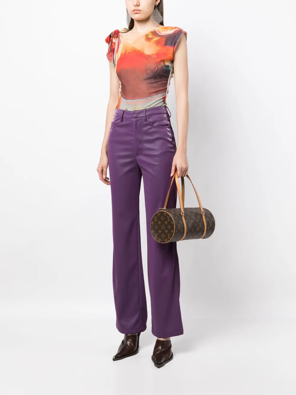 Louis Vuitton Papillon 30 schoudertas - Bruin