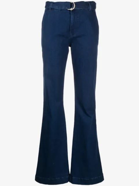 FRAME high-waisted flared jeans