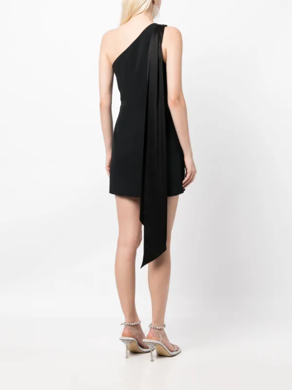 One shoulder asymmetrical clearance dress