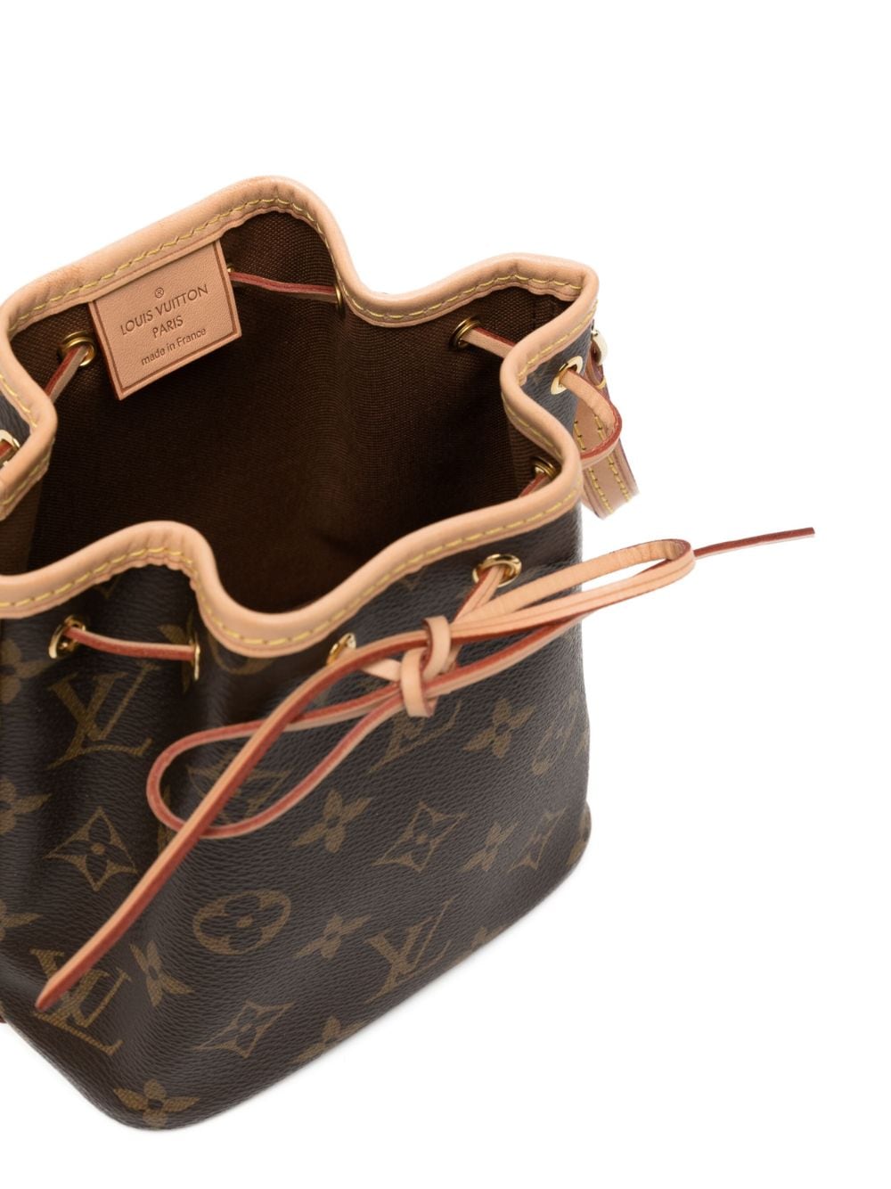 Louis Vuitton 2020 pre-owned Nano Noe Drawstring Crossbody Bag - Farfetch