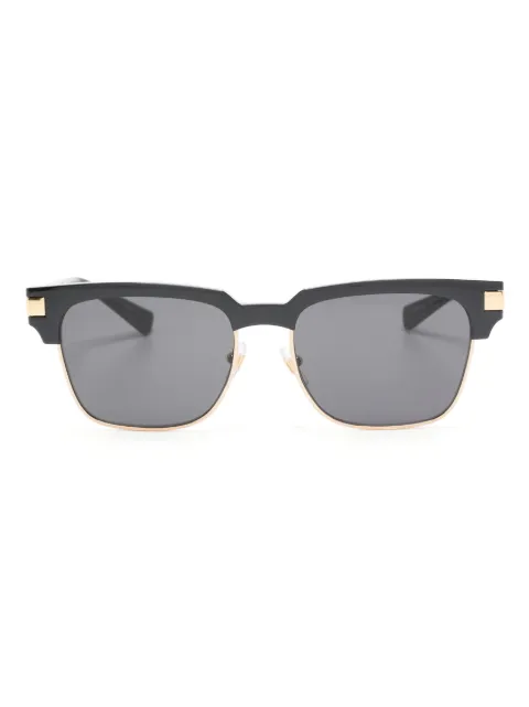 Versace Eyewear lentes del sol con armazón cuadrada y logo