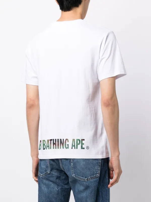 A BATHING APE® ロゴ Tシャツ | ホワイト | FARFETCH JP
