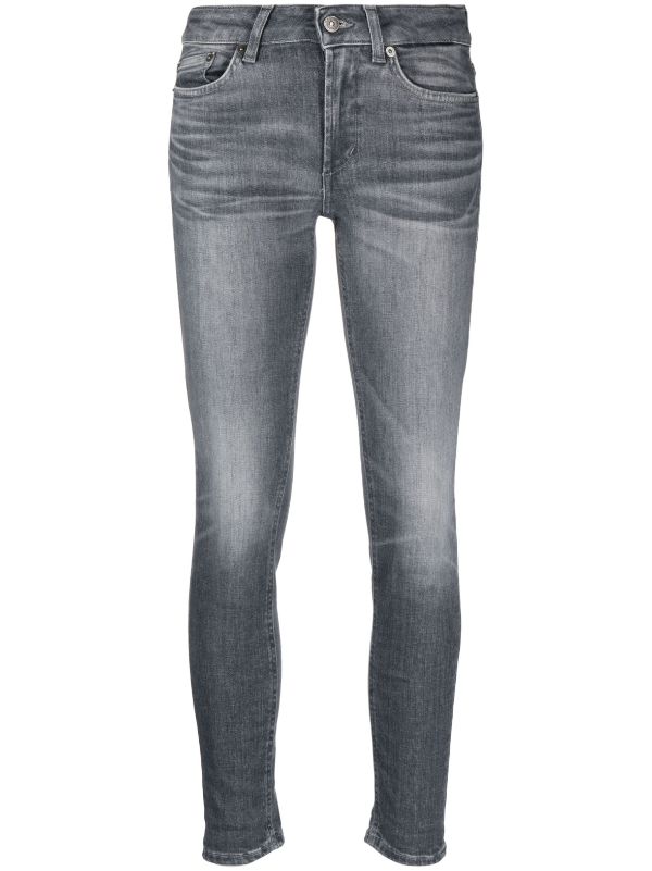 Jeans dondup vita on sale alta