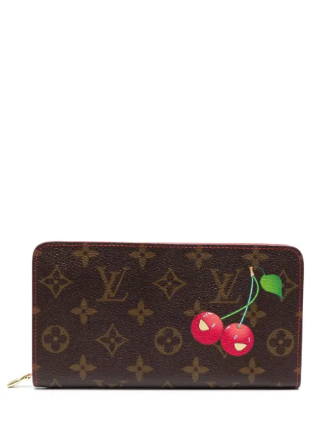 Louis Vuitton - x Takashi Murakami 2005 pre-owned Monogram Cerises Zippy wallet