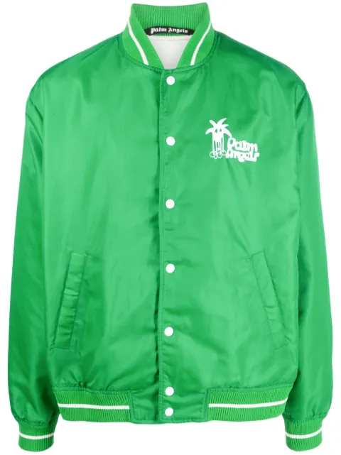Palm Angels graphic-print bomber jacket