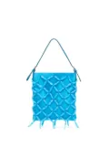 Rejina Pyo Frida beaded silk bag - Blue