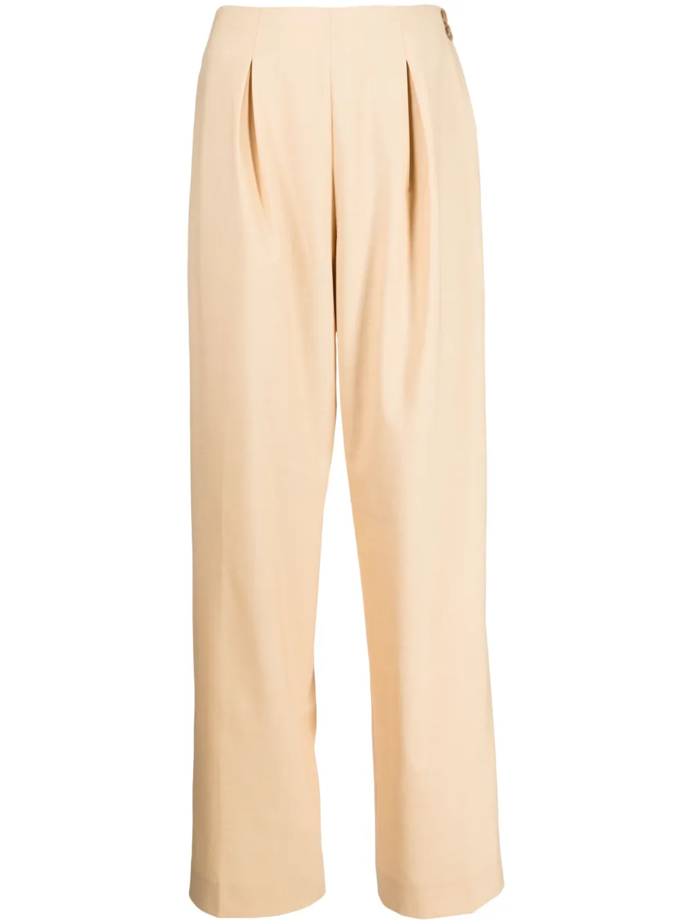 Reine pleated tailored trousers