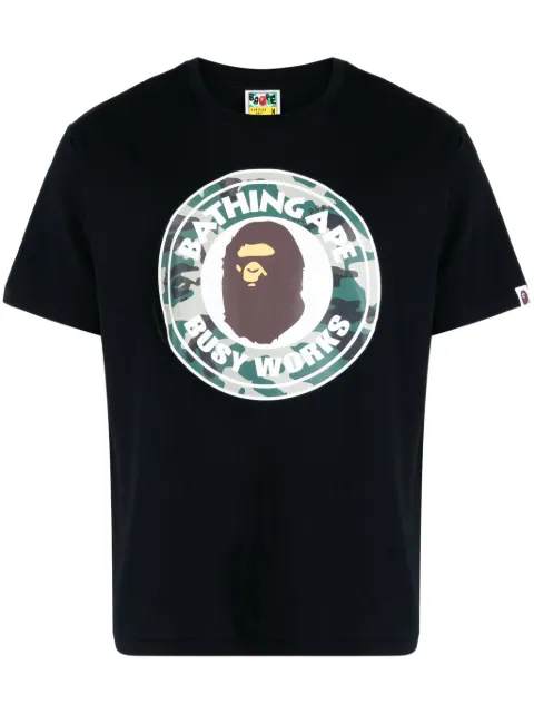 A BATHING APE® logo-print short-sleeve T-shirt