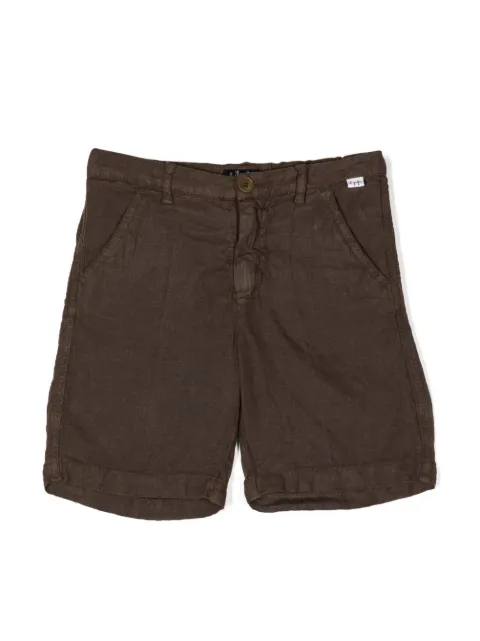 Il Gufo elasticated-waistband linen shorts