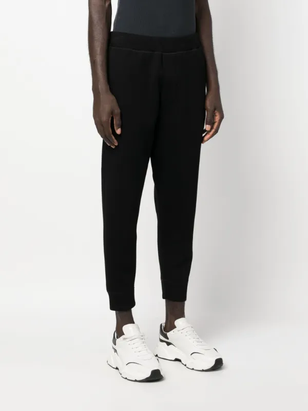 【関税込 日本発送】DSQUARED2 トラックパンツ ブラック DSQUARED2 トラックパンツ | ブラック | FARFETCH JP