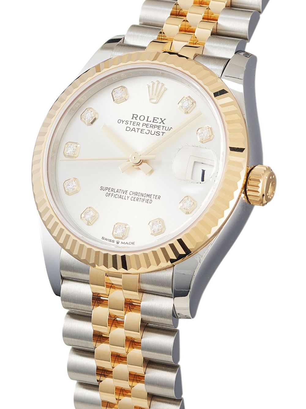 Rolex 2023 ongedragen Datejust horloge - Zilver