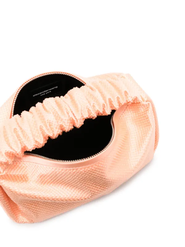 Alexander Wang Scrunchie rhinestone-embellished Mini Bag