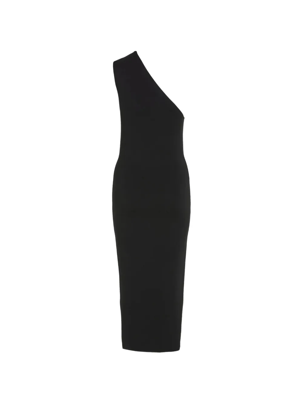 GAUGE81 Arriba asymmetrische midi-jurk Zwart