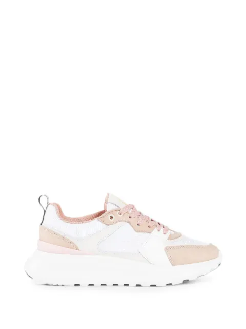 Roberto Cavalli logo-print panelled sneakers