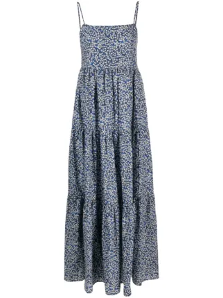 Estella Tiered Strappy Back Maxi Dress Estella Tiered Strappy Back Maxi Dress
