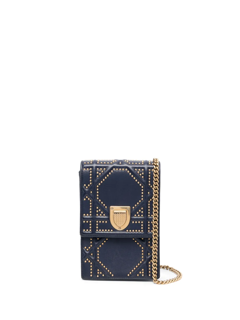 Christian Dior Pre-Owned プレオウンド Diorama Vertical ショルダーバッグ - ブルー Christian Dior Pre-Owned プレオウンド Diorama Vertical ショルダーバッグ - ブルー