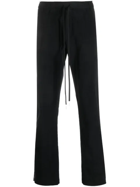 Nahmias logo-patch track-trousers