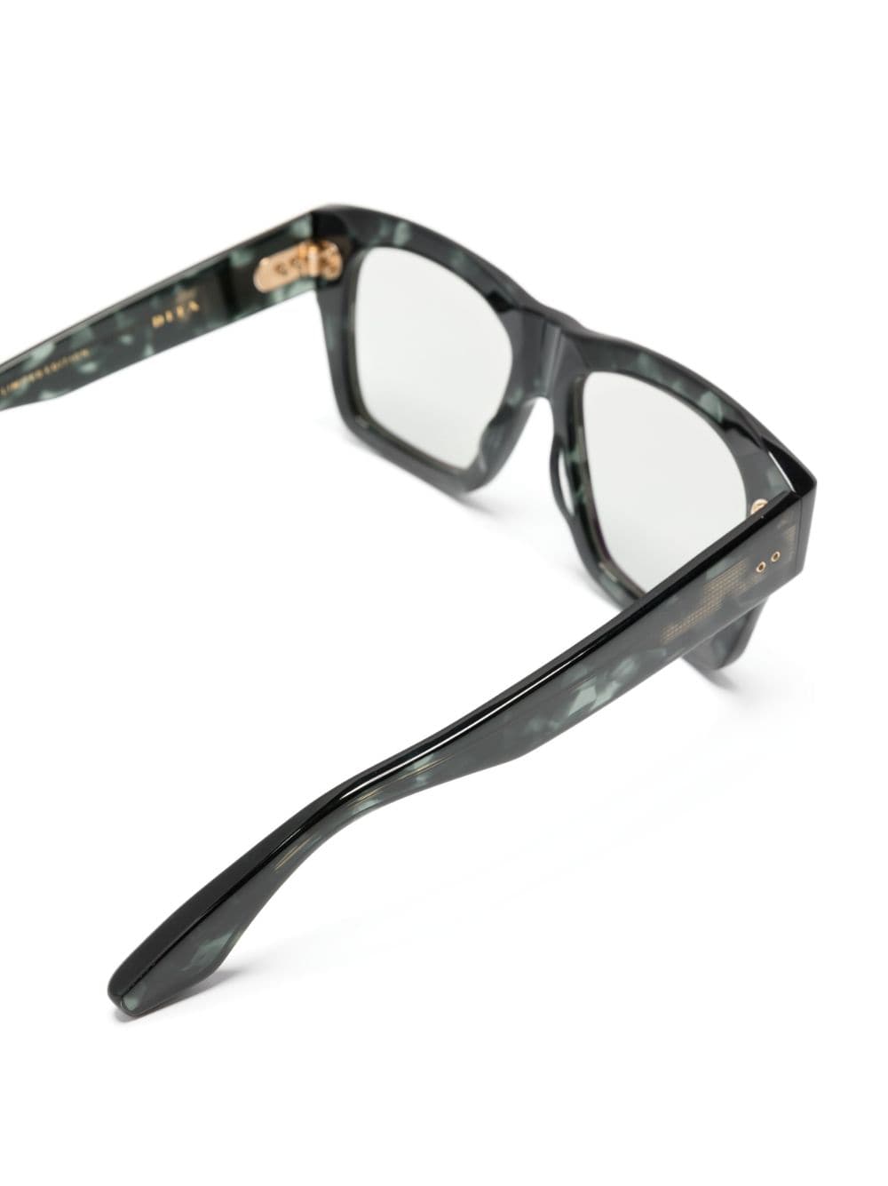Shop Dita Eyewear Creator Square-frame Glasses In Schwarz