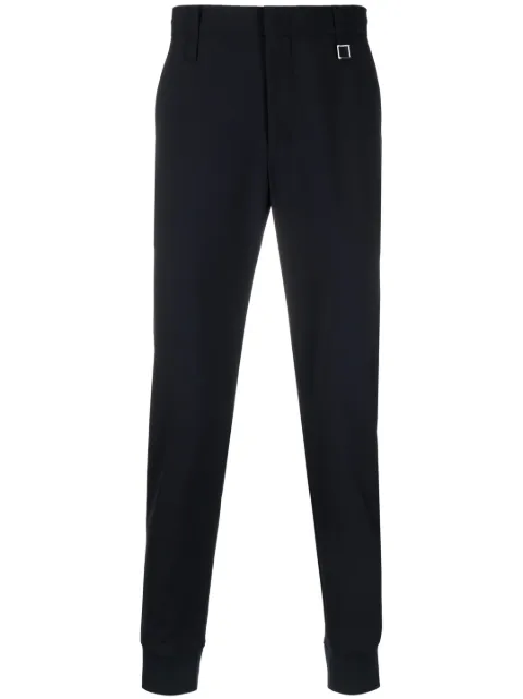 Wooyoungmi logo标牌西裤