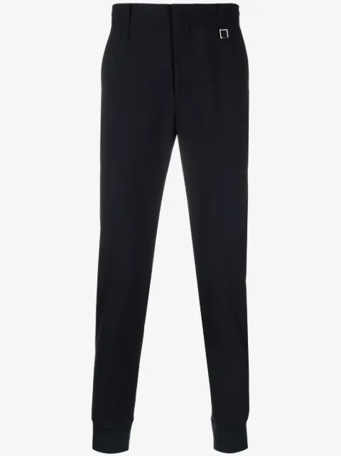 Wooyoungmi logo-plaque tailored trousers