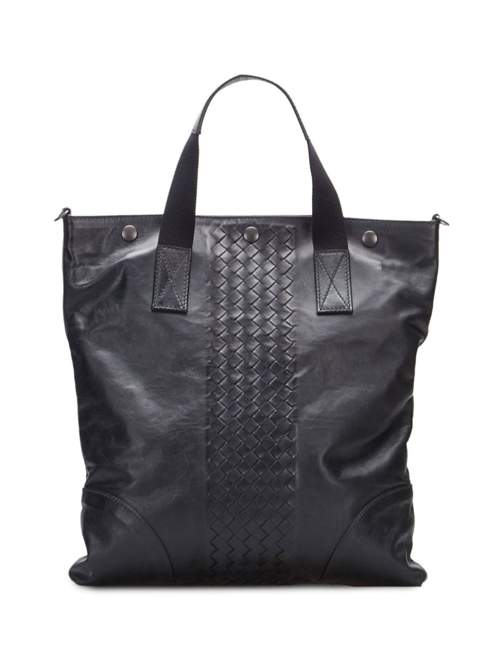 Bottega Veneta Pre-Owned Intrecciato tote bag - Zwart