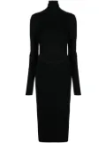 GAUGE81 Suno roll-neck maxi dress - Black
