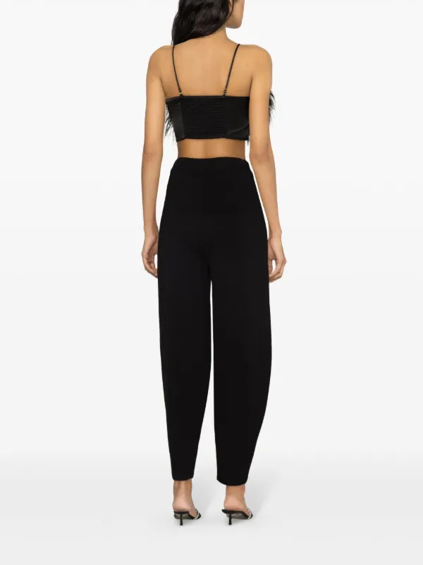 パンツ GAUGE81 SS24 CIVIS PANT (1.24.1.2 100 BLACK) GAUGE81 Civis high-waist Tapered Trousers | Black | FARFETCH