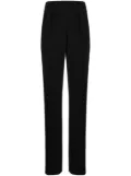Roland Mouret Cady high-rise pleated trousers - Black