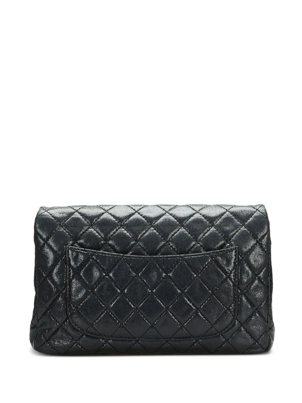 CHANEL Pre-Owned 2009-2010 2.55 Single Flap shoulder bag - Zwart