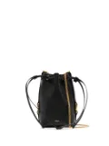 Chloé micro Marcie leather bucket bag - Black