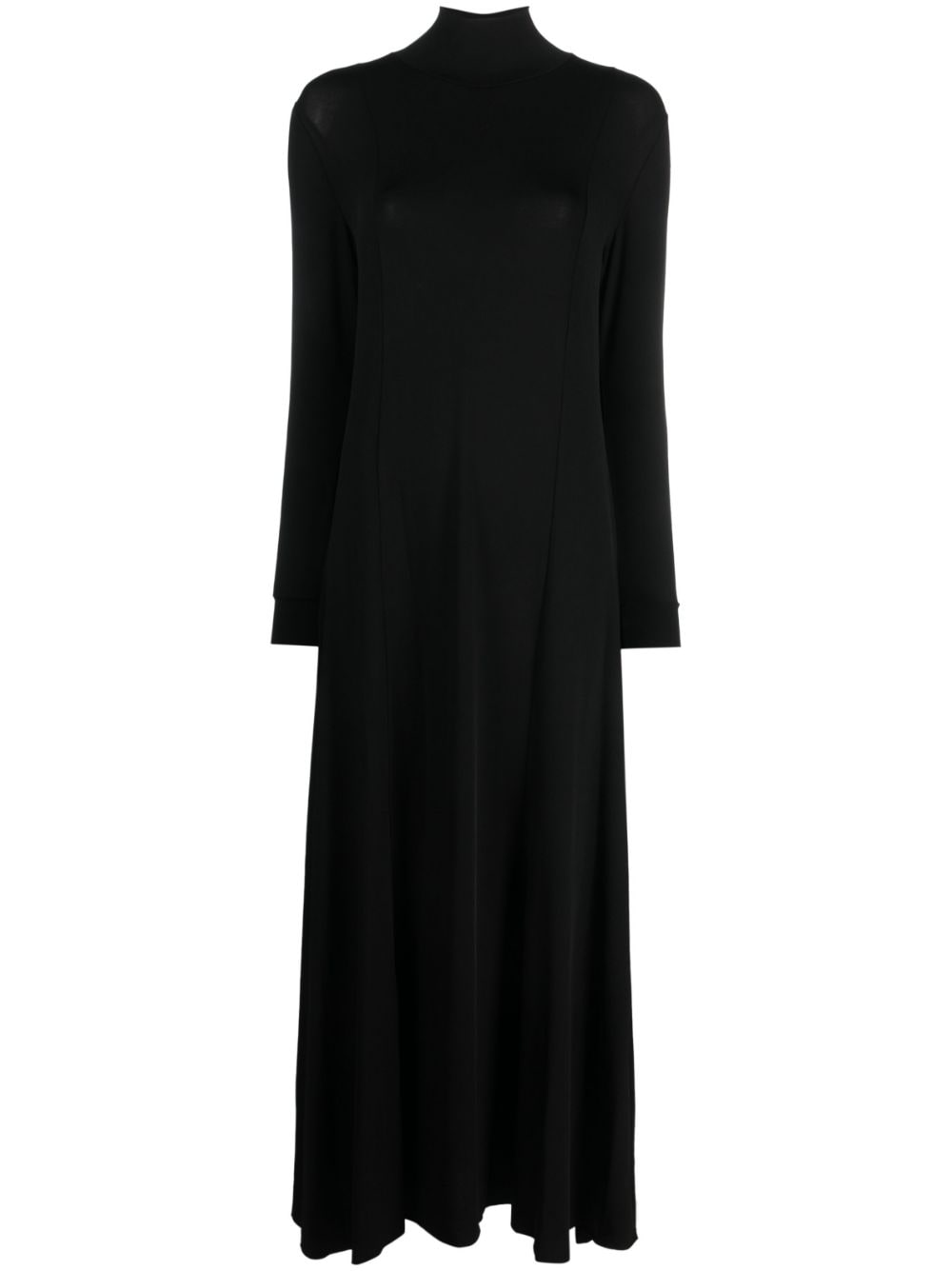 Shop Khaite The Richie Midi Dress In Black