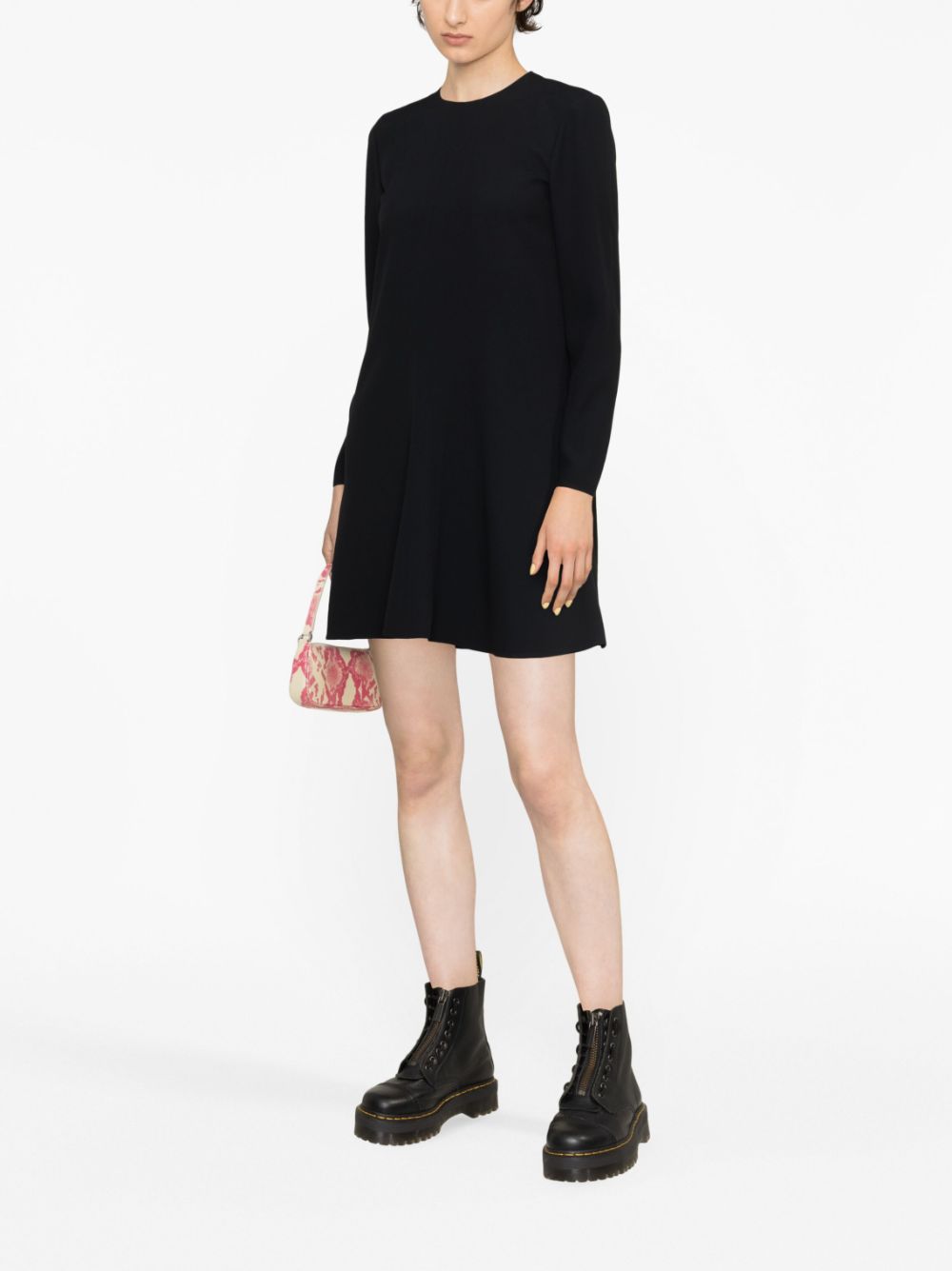 RED Valentino long-sleeve minidress - Zwart