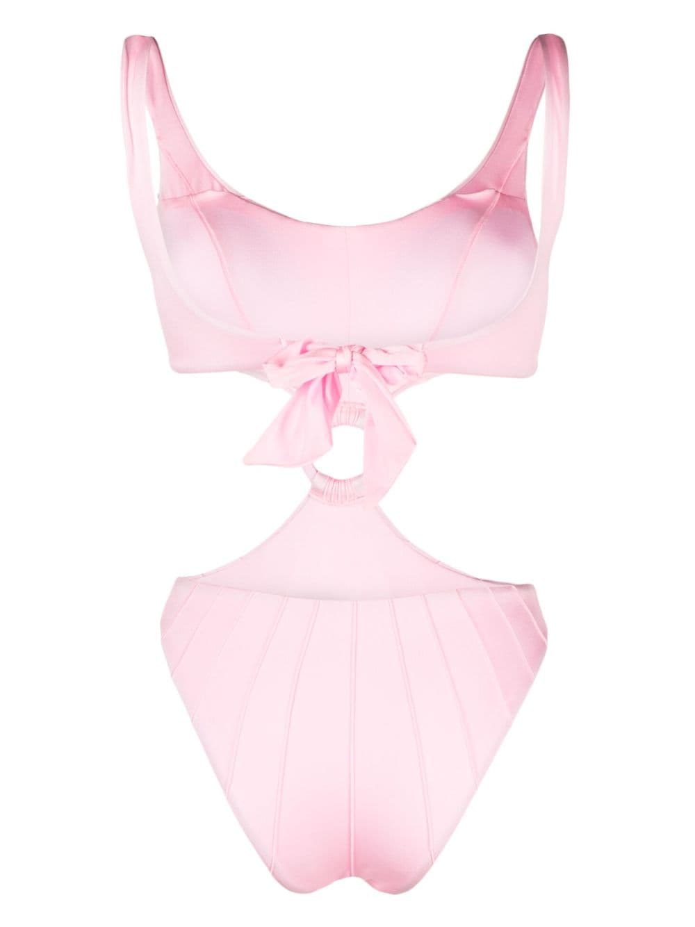 Shop Noire Swimwear Cut-out Swimsuit In Pink