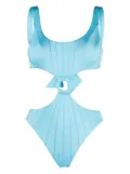 Noire Swimwear cut-out swimsuit - Blue