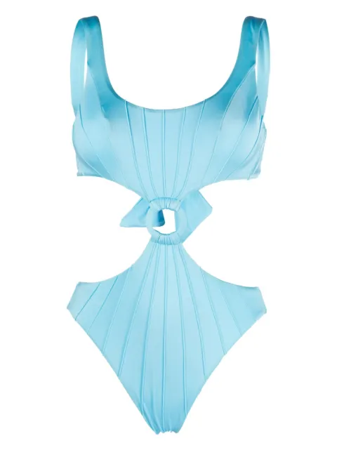 Noire Swimwear traje de baño con aberturas 