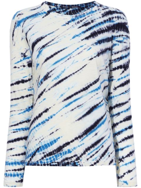 Proenza Schouler tie-dye cotton blouse Women