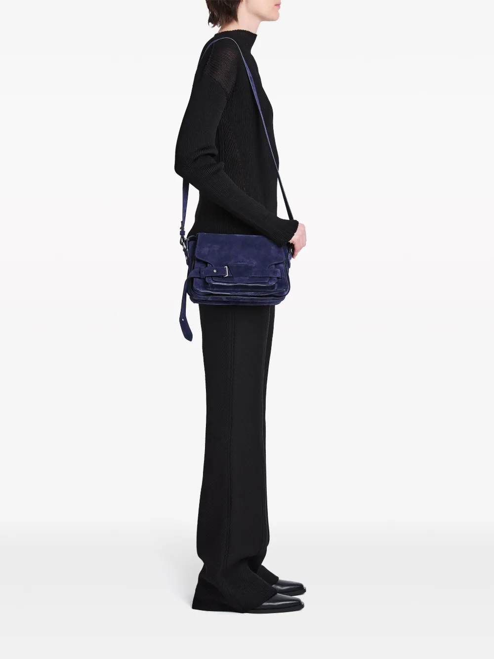 Proenza Schouler Beacon zadeltas Blauw