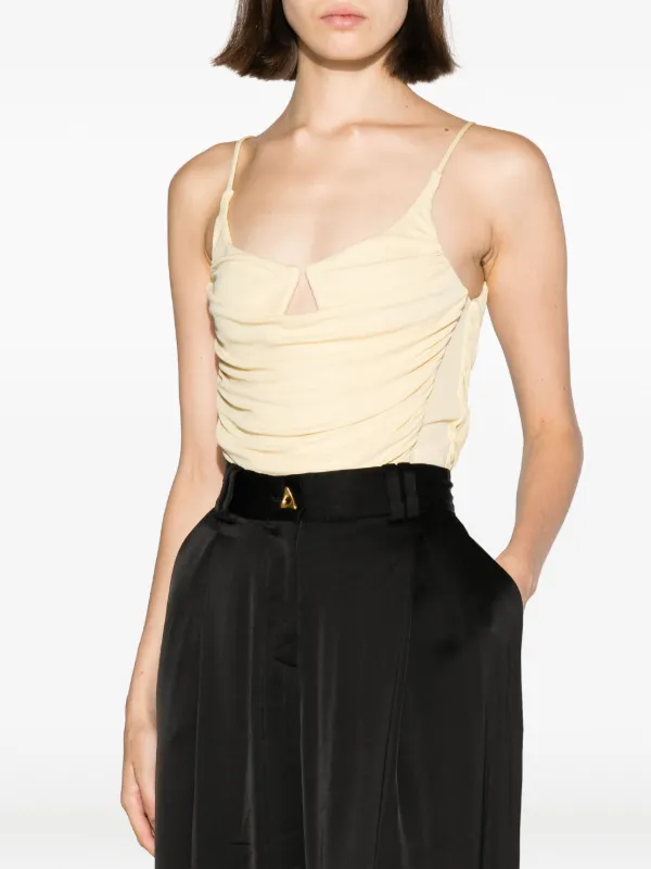 パンツ Aeron Wellen - Wide Leg Pants AERON Wellen wide-leg Trousers | Black | FARFETCH JO