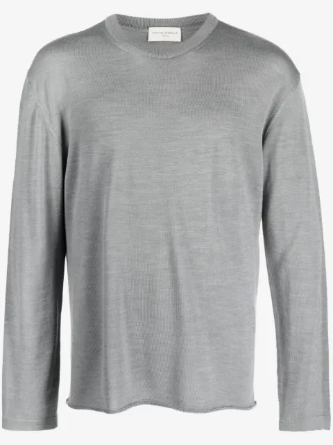 Officine Generale long-sleeve knitted jumper