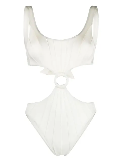 Noire Swimwear Maiô com recorte vazado