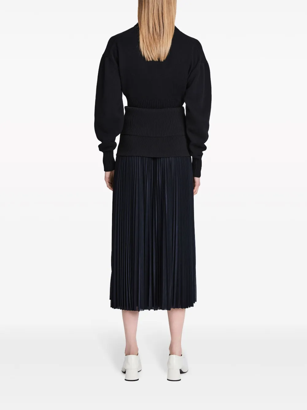 Shop Proenza Schouler V-neck Cashmere Jumper In Black