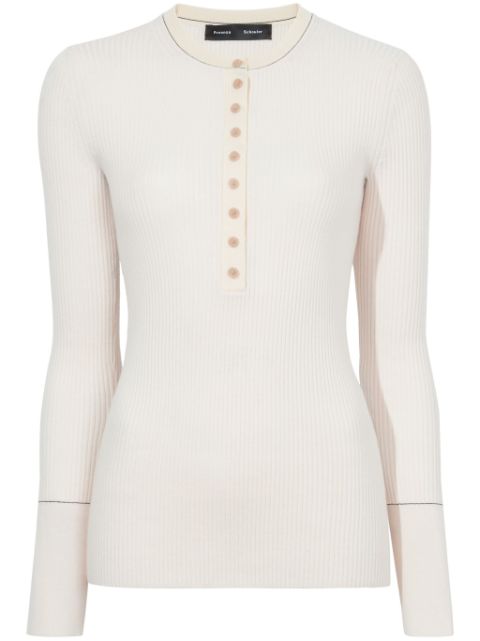 Proenza Schouler Agnes ribbed jumper Women