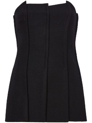 Proenza Schouler Strapless zip up Top Farfetch