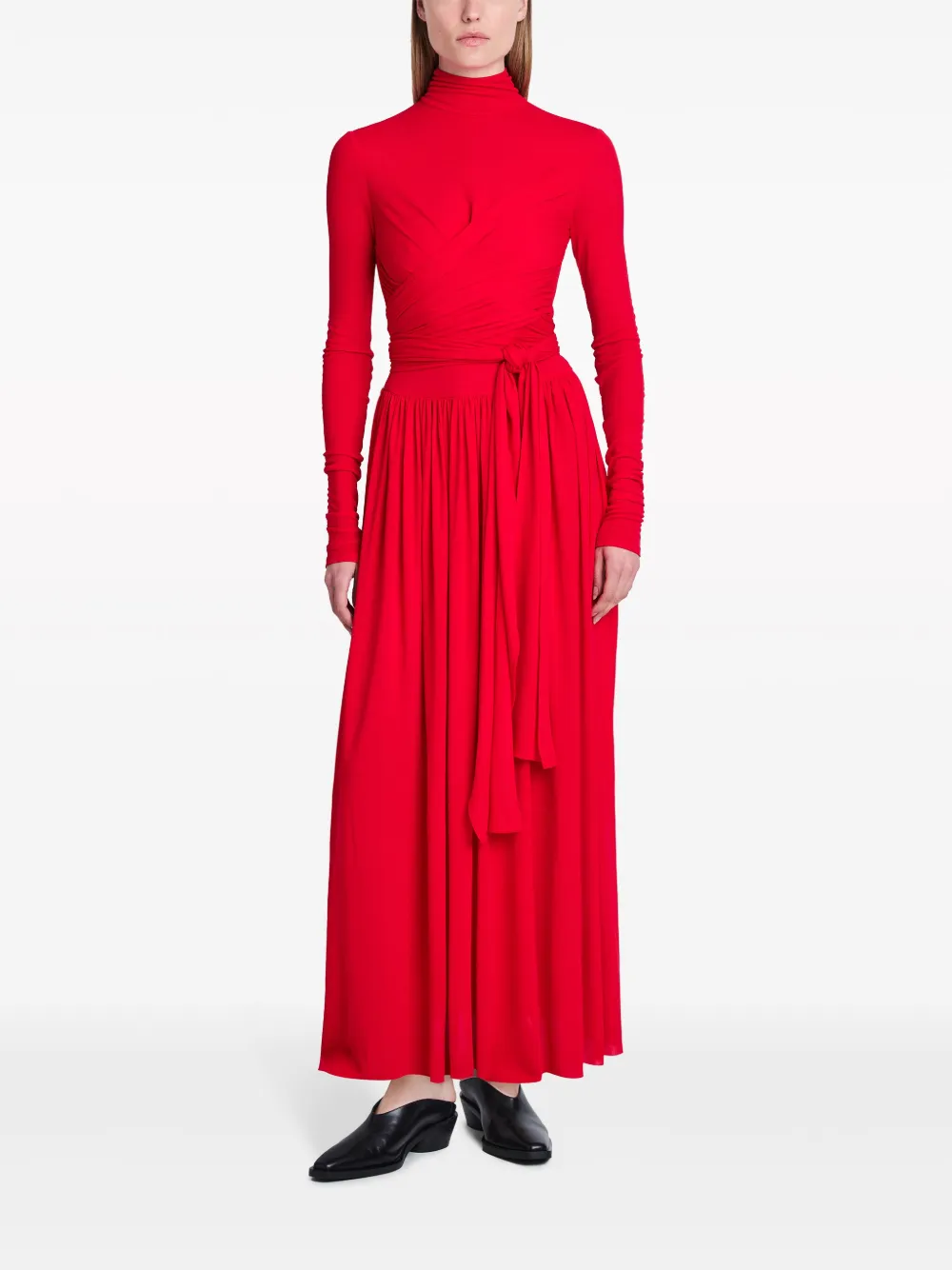 Cheap Proenza Schouler crepe jersey wrap maxi dress Women