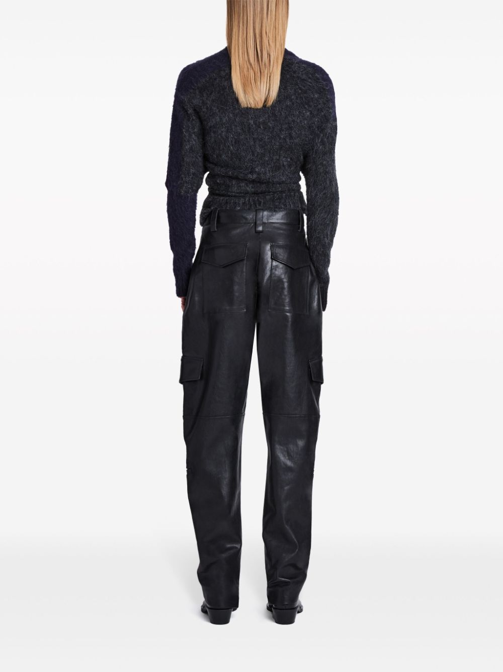 Proenza Schouler Jackson cargo leather trousers Women