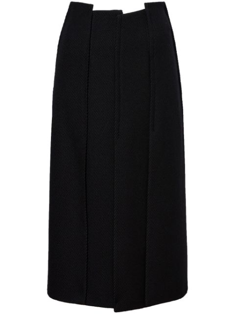 Proenza Schouler high-waist twill midi skirt Women